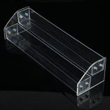2 Layers Nail Polish Organizer,  Transparent, High-grade Quality, Tabletop Mount, Ideal for Cosmetics