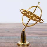 Mini Metal Self-Balancing Finger Gyroscope Anti Gravity Colorful Metal Gyro, Stress Relief Fingertip Toy