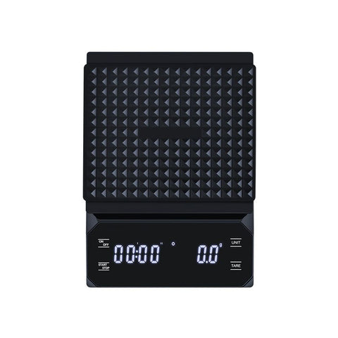Coffee Scale with Timer High Precision Pour Over Drip Espresso Scale with Back-Lit LCD Display Batteries Included(Black)
