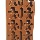 Valentine's Day gingerbread man chocolate mold silicone baking mold for Valentine's Day wedding party supplies