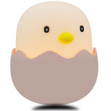Cute Eggshell Night Light, Dimmable Nursery Nightlight, LED Silicone Eggshell Lamp, USB Rechargeable Bedside Touch Lamp In Australia - Darrahopens