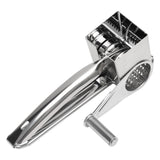 Rotary Cheese Grater Stainless Steel Handheld Rotating Grater Multipurpose Cheese Cutter with 1 Drum for Grating Cheese Vegetables In Australia - Darrahopens
