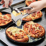 Rotary Cheese Grater Stainless Steel Handheld Rotating Grater Multipurpose Cheese Cutter with 1 Drum for Grating Cheese Vegetables