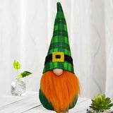 2pcs Dwarf Decoration, Fairy Swedish Dwarf Decoration Green Irish Fairy Dwarf Doll Elf Home Decoration Festival Ornament