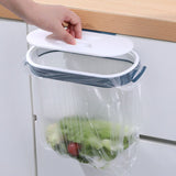 Garbage Bag Holder Trash Bag Hanging Bracket Waste Bin Hanger Organizer for Kitchen Cupboard Door Dark Blue In Australia - Darrahopens