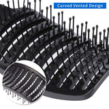 Vent Brush,Flex Vented Detangling Styling Hair Brush for Long Thick Curly Hair, Massage Brush for Women, Pink In Australia - Darrahopens