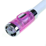 4 LED bulbs and 3 adjustable brightness level neck book lights enhance your nighttime reading experience. Circular LED book light