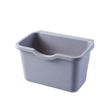 Kitchen garbage bin, kitchen compost bin for countertops or sinks, suspended kitchen garbage bin, plastic small garbage bin