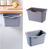 Kitchen garbage bin, kitchen compost bin for countertops or sinks, suspended kitchen garbage bin, plastic small garbage bin