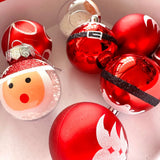 9pcs Christmas balls, Christmas tree decorations, shatterproof birthday hanging balls, Halloween holiday wedding decorations