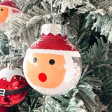 9pcs Christmas balls, Christmas tree decorations, shatterproof birthday hanging balls, Halloween holiday wedding decorations