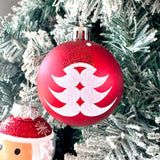9pcs Christmas balls, Christmas tree decorations, shatterproof birthday hanging balls, Halloween holiday wedding decorations
