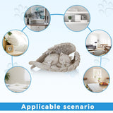 Cat Angel Memorial Statue Commemorates Our Lost Fur Baby,Cat Figurines is Placed in The Outdoor Garden or Tombstone