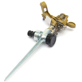 Lawn sprinkler head 360 degree rotating sprinkler zinc alloy garden automatic cooling agricultural swing arm sprinkler In Australia - Darrahopens
