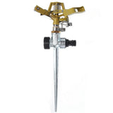 Lawn sprinkler head 360 degree rotating sprinkler zinc alloy garden automatic cooling agricultural swing arm sprinkler