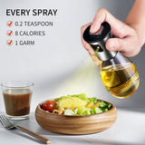 Oil Sprayer for Cooking, Olive Oil Spray Bottle, 200ml Olive Oil Sprayer Mister for Salad Making, Frying, BBQ, Air Fryers
