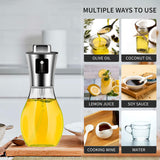 Oil Sprayer for Cooking, Olive Oil Spray Bottle, 200ml Olive Oil Sprayer Mister for Salad Making, Frying, BBQ, Air Fryers