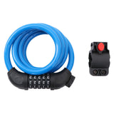 Portable lock, safety lock, bicycle accessories, password lock, mountain bike lock, bicycle safety tool, lightweight bike lock