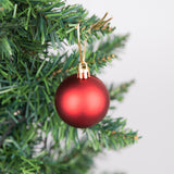 100pcs Christmas Baubles Shatterproof Dark Red, Christmas Tree Decorations Ball Ornaments Balls Xmas Hanging Decorations Holiday Decor In Australia - Darrahopens