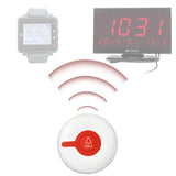 Waterproof wireless call buttons for nursing staff pagers and restaurant call pagers, suitable for the elderly/patients/disabled