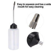 Iron spout 120ML sewing machine empty oil pot plastic iron spout oil pot sewing machine oil pot pointed iron empty oil pot