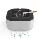 Smokeless cigarette ashtray, indoor home office multifunctional ashtray (rechargeable), air purifier, and smoke removing device In Australia - Darrahopens