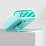 USB rechargeable handheld fan, mini waist fan with a maximum working time of 6 hours, suitable for outdoor farm travel