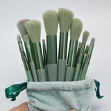 13 pieces of makeup brush set quick drying brush hair super soft powder powder blusher beauty tools. In Australia - Darrahopens