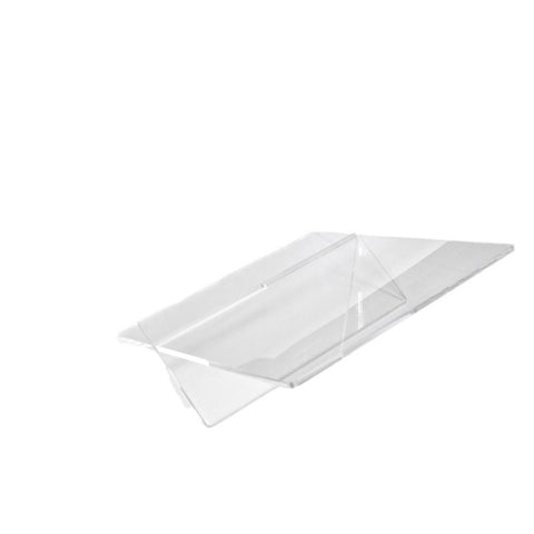 Large Open Book Display Stand for Cookbook Art Book Bible Guest Book - Coffee Table Book Stand for Reading - Transparency