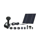 Solar Fountain Pump Kit with Independent Solar Panels, Outdoor Pond, Courtyard Garden, and Fish Tank Small Fountain