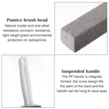Pumice Stone Toilet Bowl Cleaner,Scouring Stick with Handle,Pumice Stone for Cleaning Powerfully Away Limescale Stain
