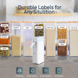 Label making machine with magnetic tape, portable wireless connection, multiple templates for mobile phones, easy to use