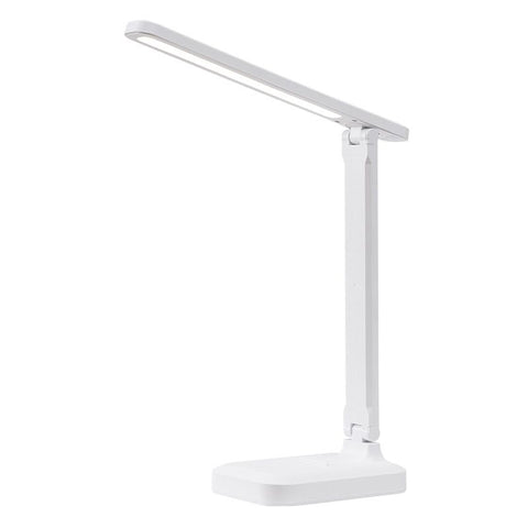LED desk lamp wireless charging mini USB touch switch dimming control color adjustment (white) folding desk lamp In Australia - Darrahopens