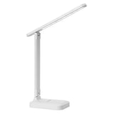 LED desk lamp wireless charging mini USB touch switch dimming control color adjustment (white) folding desk lamp