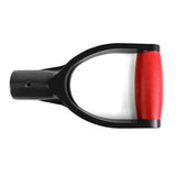 PVC snow shovel replacement handle garden accessories - digging rake tool - red and black replacement handle