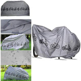 UV protector cover dustproof Bike Rain Dust Cover Waterproof Outdoor Gray For Bike Bicycle Cycling- Gray