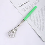 2 Pack Portable Extendable Back Scratcher，Stainless Steel Telescoping Back Scratcher for Both Human and Pets