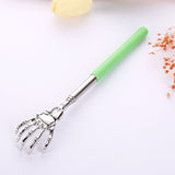 2 Pack Portable Extendable Back Scratcher，Stainless Steel Telescoping Back Scratcher for Both Human and Pets