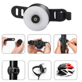 Bike Tail Light, Sport LED Rear Bike Light USB Rechargeable, Red High Intensity Bicycle Taillight Waterproof