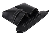Hairdresser Scissor Bag,Salon Professional Barber PU Leather Waist Pouch Holder Case Make up Kit Barber Tool Pouch Hair
