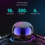 Portable Mini Bluetooth Speakers with Stereo Bass Sound Rechargeable Mini Wireless Micro Speaker for Phone/PC/Tablet/MP3/MP4