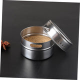5Pack Spice Tins, stainless steel spice container storage box with transparent lid for storing herbs, spices