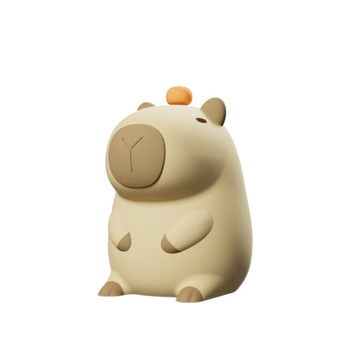 Cute Lamps, Capybara Stuff, Capybara Night Light for Kids, Animal Silicone Night Lamp USB Rechargeable