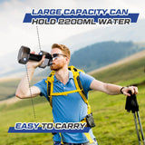 75 oz Dumbbell Water Bottle Gym Gifts for Men Water Battle Big Capacity Sports Fitness Exercise Jug for Father's Day Birthday In Australia - Darrahopens