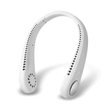 Portable Neck Fan, Hanging Neck Fan, Upgraded Rechargeable Fan, 360° Free Rotation, Wearable Neck Fan Family