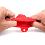 3 Pcs Silicone Collapsible Funnel, Funnels for Kitchen Use Filling Bottles, Food Grade Foldable Kitchen Funnels