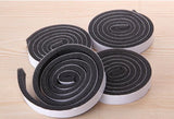 4 pcs Seal Strip,Weather Stripping for Door or Window,Weatherproof Soundproof Self Adhesive Door Strip,Insect Proof