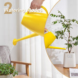 Watering Can for Indoor Outdoor Plants, Modern Small Watering Cans with Removable Nozzle, Long Spout Watering Can