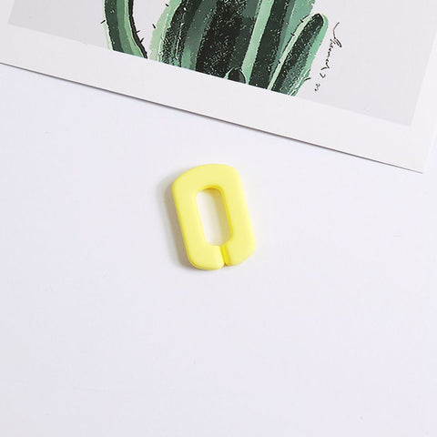5pcs U-shaped Open Link Rings Paperclip Chain for Summer Beach Bracelet Necklace Anklet Jewelry Purse Glasses Curb Chain