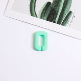 5pcs U-shaped Open Link Rings Paperclip Chain for Summer Beach Bracelet Necklace Anklet Jewelry Purse Glasses Curb Chain